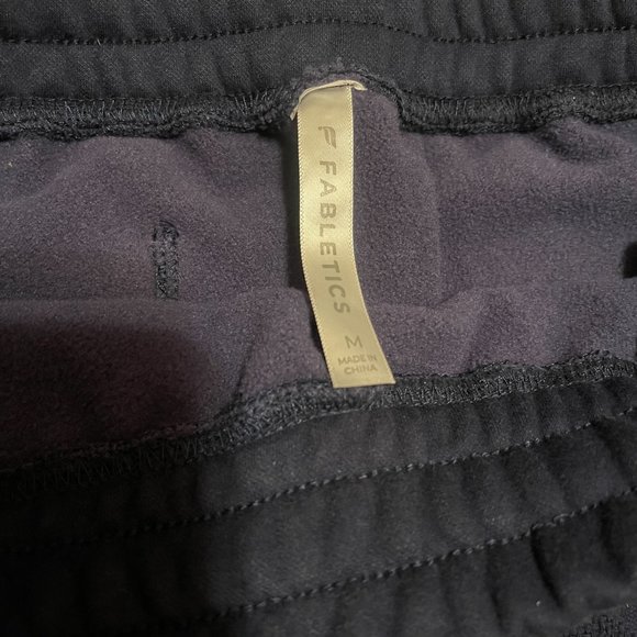Fabletics Navy Blue Go-To Tapered Jogger / Sweatpant - Size M - Picture 7 of 7